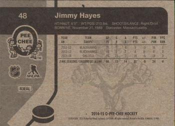 2014-15 O-Pee-Chee - Retro #48 Jimmy Hayes Back