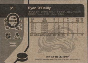 2014-15 O-Pee-Chee - Retro #61 Ryan O'Reilly Back