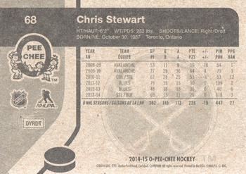 2014-15 O-Pee-Chee - Retro #68 Chris Stewart Back