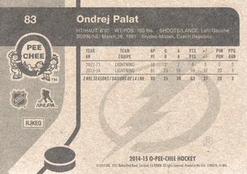 2014-15 O-Pee-Chee - Retro #83 Ondrej Palat Back