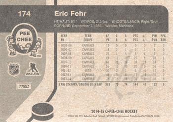 2014-15 O-Pee-Chee - Retro #174 Eric Fehr Back