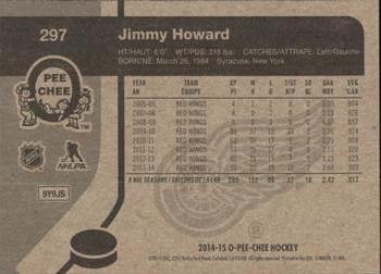 2014-15 O-Pee-Chee - Retro #297 Jimmy Howard Back