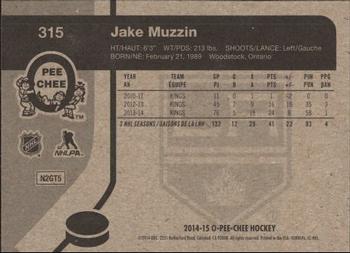 2014-15 O-Pee-Chee - Retro #315 Jake Muzzin Back