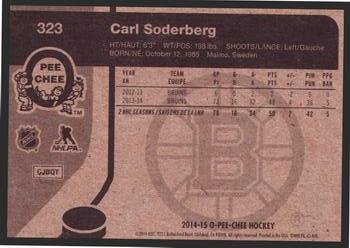 2014-15 O-Pee-Chee - Retro #323 Carl Soderberg Back