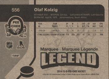 2014-15 O-Pee-Chee - Retro #556 Olaf Kolzig Back