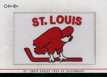 2014-15 O-Pee-Chee - Team Logo Patches #288 St. Louis Eagles 1934-35 (Alternate) Front