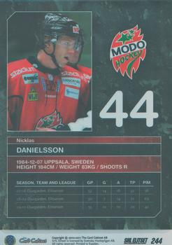 2010-11 SHL Elitset #244 Nicklas Danielsson Back