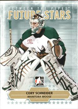 2009-10 In The Game Between The Pipes #8 Cory Schneider Front