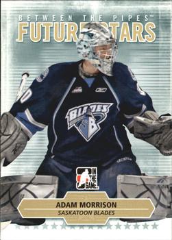 2009-10 In The Game Between The Pipes #33 Adam Morrison Front