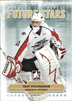 2009-10 In The Game Between The Pipes #74 Troy Passingham Front