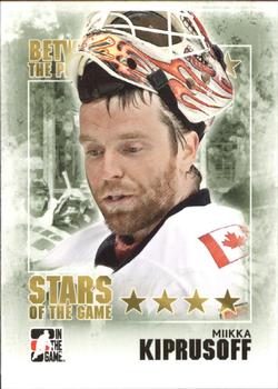 2009-10 In The Game Between The Pipes #92 Miikka Kiprusoff Front