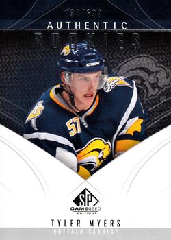 2009-10 SP Game Used #106 Tyler Myers Front