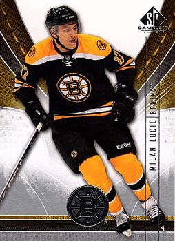2009-10 SP Game Used #10 Milan Lucic Front
