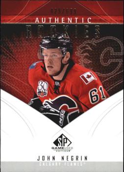 2009-10 SP Game Used #147 John Negrin Front