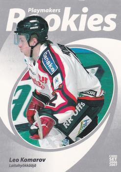 2006-07 Cardset Finland - Playmakers Rookies Silver #12 Leo Komarov Front