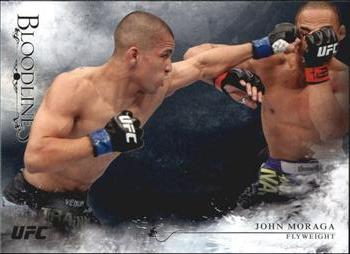 2014 Topps UFC Bloodlines - Black #106 John Moraga Front