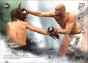 2014 Topps UFC Bloodlines - Flag #119 Cathal Pendred Front