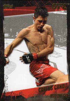 2010 Topps UFC - Gold #38 Carlos Condit Front