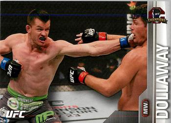 2015 Topps UFC Champions #39 CB Dollaway Front