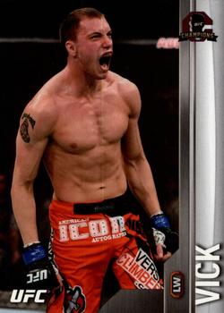 2015 Topps UFC Champions #151 James Vick Front