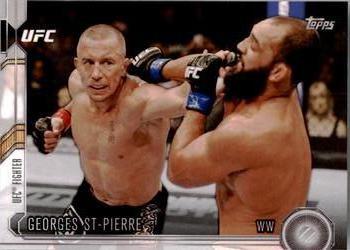 2015 Topps UFC Chronicles #15 Georges St-Pierre Front