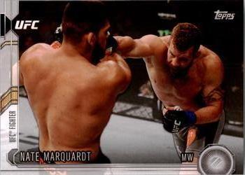 2015 Topps UFC Chronicles #24 Nate Marquardt Front