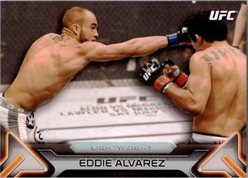 2016 Topps UFC Knockout #20 Eddie Alvarez Front