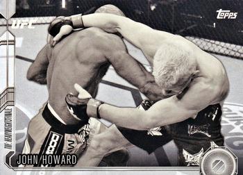 2015 Topps UFC Chronicles - Black and White #88 John Howard Front