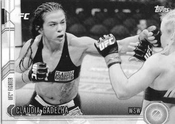 2015 Topps UFC Chronicles - Black and White #244 Cláudia Gadelha Front