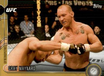 2015 Topps UFC Chronicles - Gold #53 Gray Maynard Front