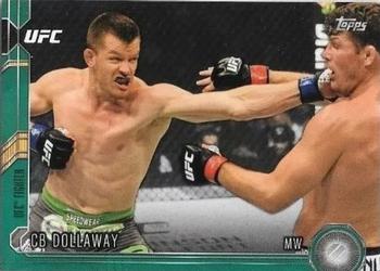 2015 Topps UFC Chronicles - Green #66 CB Dollaway Front