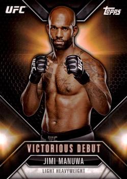 2015 Topps UFC Chronicles - Victorious Debut #VD-18 Jimi Manuwa Front