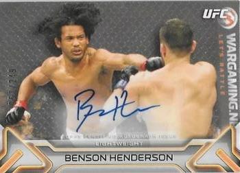 2016 Topps UFC Knockout - Autographs #KA-BH Benson Henderson Front