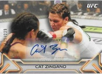 2016 Topps UFC Knockout - Autographs #KA-CZ Cat Zingano Front