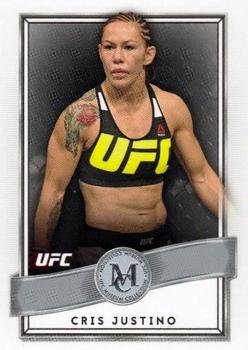 2016 Topps UFC Museum Collection #16 Cristiane Justino Front