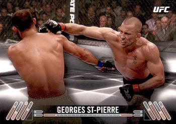 2017 Topps UFC Knockout #4 Georges St-Pierre Front