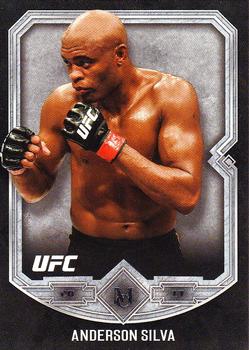 2017 Topps Museum Collection UFC #10 Anderson Silva Front