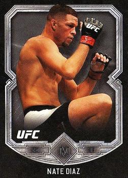 2017 Topps Museum Collection UFC #16 Nate Diaz Front