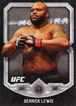 2017 Topps Museum Collection UFC #24 Derrick Lewis Front