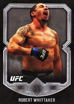 2017 Topps Museum Collection UFC #26 Robert Whittaker Front