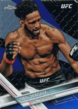 2017 Topps Chrome UFC - Blue Wave Refractor #7 Neil Magny Front