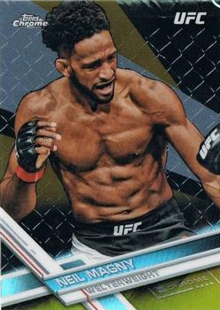 2017 Topps Chrome UFC - Gold Refractor #7 Neil Magny Front
