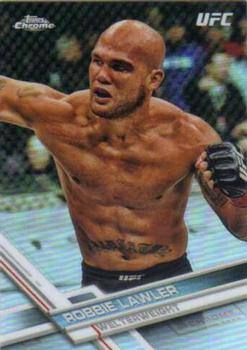 2017 Topps Chrome UFC - Refractor #16 Robbie Lawler Front
