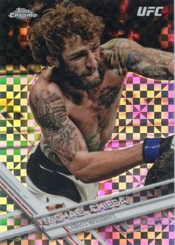 2017 Topps Chrome UFC - X-Fractor #66 Michael Chiesa Front