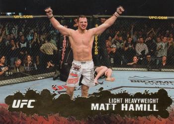 2009 Topps UFC Round 2 - Gold #8 Matt Hamill Front