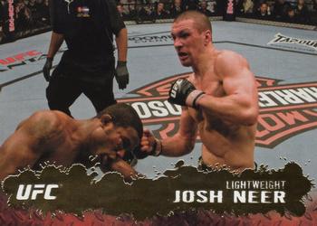 2009 Topps UFC Round 2 - Gold #35 Josh Neer Front