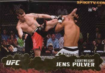 2009 Topps UFC Round 2 - Gold #74 Jens Pulver Front