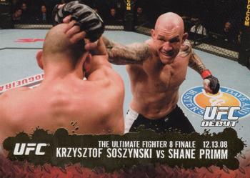 2009 Topps UFC Round 2 - Gold #115 Krzysztof Soszynski / Shane Primm Front