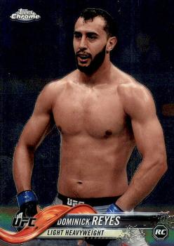 2018 Topps Chrome UFC #51 Dominick Reyes Front