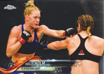 2018 Topps Chrome UFC #76 Holly Holm Front